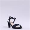 Tamaris Meliah Mid Heel Sandal - Navy