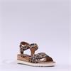 Tamaris Nirmala Slingback Wedge Sandal - Leopard Print