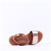 Tamaris Andira 2 Velcro Strap Low Sandal - Cognac Combi