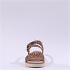 Tamaris Michi Ring Buckle Wedge Sandal - Leopard Print