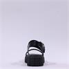 Tamaris Keia Buckle Platform Sandal - Black