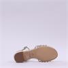 Tamaris Koli Strappy Low Block Heel Sand - Platinum