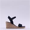 Tamaris Livian Espadrille Wedge Sandal - Navy