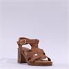 Tamaris Lorianne Platform Block Heel - Brown