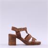 Tamaris Lorianne Platform Block Heel - Brown