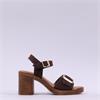 Tamaris Lorianne Platform Block Heel - Mocca