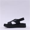 Tamaris Hopes Platform Slingback Sandal - Black