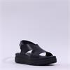 Tamaris Hopes Platform Slingback Sandal - Black