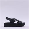Tamaris Hopes Platform Slingback Sandal - Black