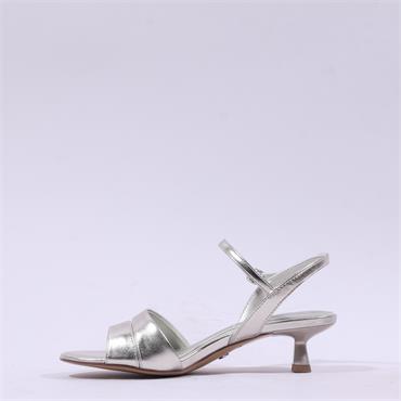 Tamaris Nickie Strappy Low Heel Sandal - Platinum