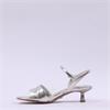 Tamaris Nickie Strappy Low Heel Sandal - Platinum