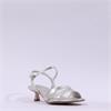 Tamaris Nickie Strappy Low Heel Sandal - Platinum