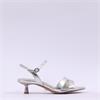 Tamaris Nickie Strappy Low Heel Sandal - Platinum