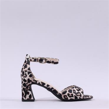 Tamaris Shanaia Block Heel Sandal - Leopard Print