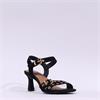 Tamaris Mina Strappy Heel Sandal - Black