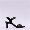 Tamaris Mina Strappy Heel Sandal - Black
