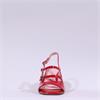 Tamaris Shanaia 3-Strap Slingback Sandal - Red Patent