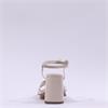 Tamaris Lemonia Strappy Block Heel - Beige Patent