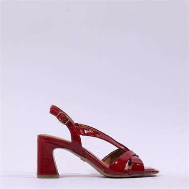 Tamaris Shanaia Block Heel Slingback - Cherry