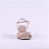 Tamaris Valenzia Block Heel Sandal - Rose Metallic