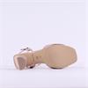 Tamaris Valenzia Block Heel Sandal - Rose Metallic