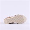 Tamaris Alis Strappy Wedge Sandal - Tan Leopard Combi