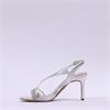 Tamaris Callie CrossStrap Slingback Heel - Platinum