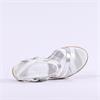 Tamaris Alis Strappy Wedge Sandal - White Combi