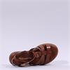 Tamaris Marguerite Strappy Wedge Sandal - Cognac