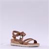 Tamaris Nirmala Strappy Wedge Sandal - Cognac