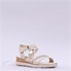 Tamaris Nirmala Strappy Wedge Sandal - Ivory