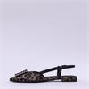 Tamaris Abril Brooch Low Slingback - Leopard Print