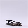 Tamaris Abril Brooch Low Slingback - Leopard Print