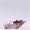 Tamaris Marilu Low Heel Slingback - Pearl Sparkle
