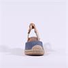 Tamaris Eloisee Closed Toe Espadrille - Blue Combination