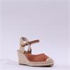 Tamaris Eloisee Closed Toe Espadrille - Cognac