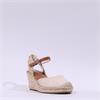 Tamaris Eloisee Closed Toe Espadrille - Nude