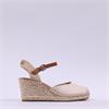 Tamaris Eloisee Closed Toe Espadrille - Nude