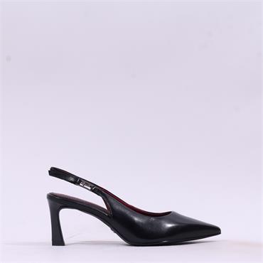 Tamaris Aquila Pointed Slingback Heel - Black