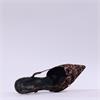 Tamaris Nyra Two Strap Slingback Court - Leopard Print