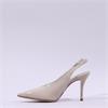 Tamaris Gabbe Pointed Slingback Heel - Beige Patent
