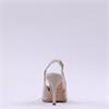 Tamaris Gabbe Pointed Slingback Heel - Beige Patent