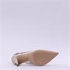 Tamaris Gabbe Pointed Slingback Heel - Beige Patent