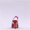 Tamaris Gabbe Pointed Slingback Heel - Red Patent