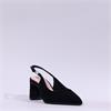 Tamaris Aquila Pointed Slingback Heel - Black Suede