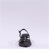 Tamaris Kora Slingback Pencil Heel - Black Leather
