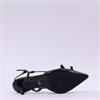 Tamaris Kora Slingback Pencil Heel - Black Leather
