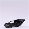 Tamaris Kora Slingback Pencil Heel - Black Leather