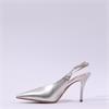 Tamaris Gabbe Pointed Slingback Heel - Platinum