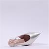 Tamaris Gabbe Pointed Slingback Heel - Platinum